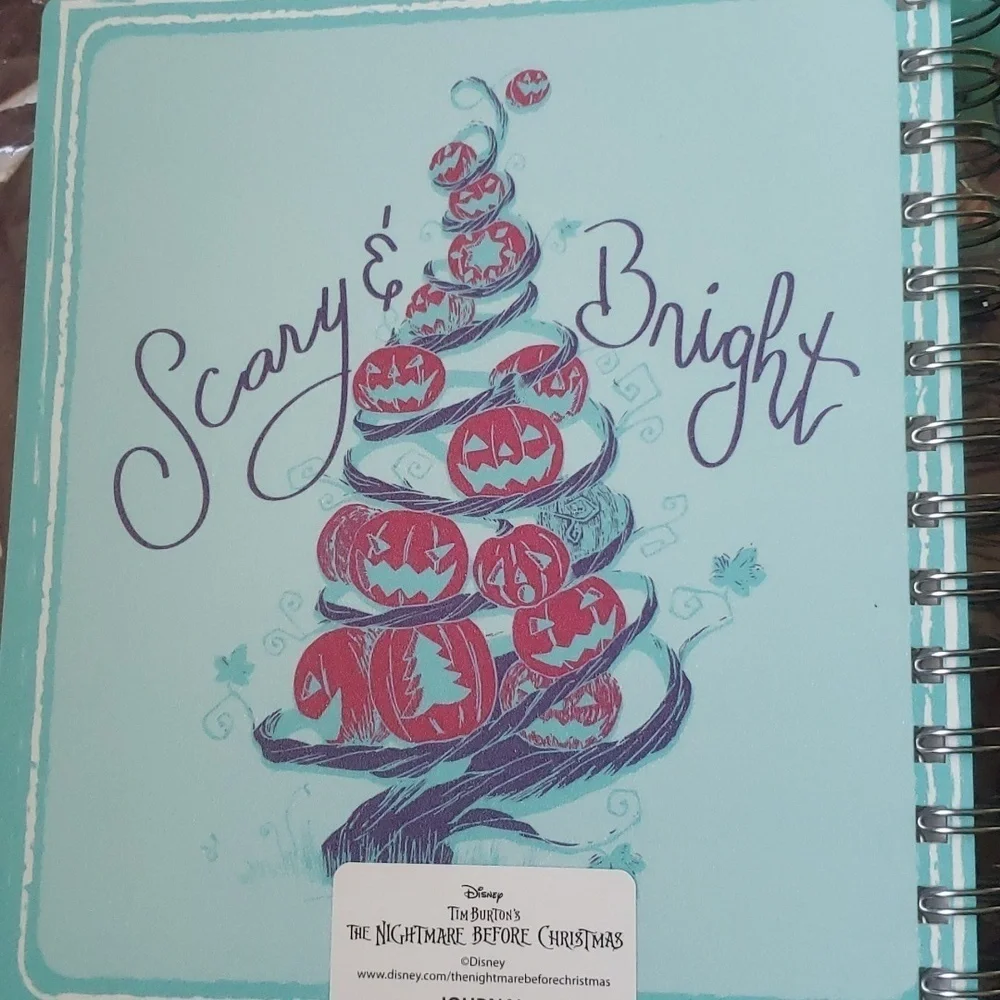 The nightmare before Christmas journal NWT 96 pages